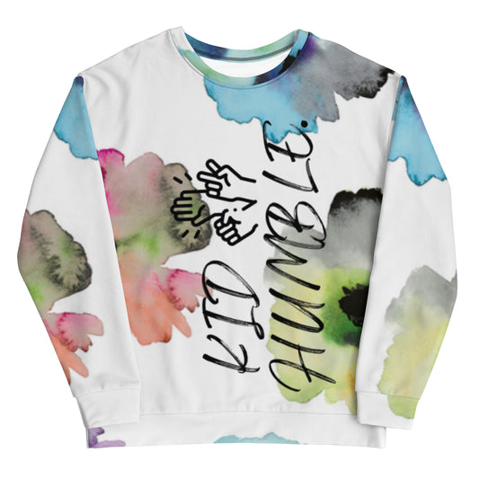 KH Unisex Sweatshirt Splash Color Print